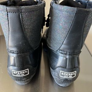 Sperry Shimmery Duck Boots